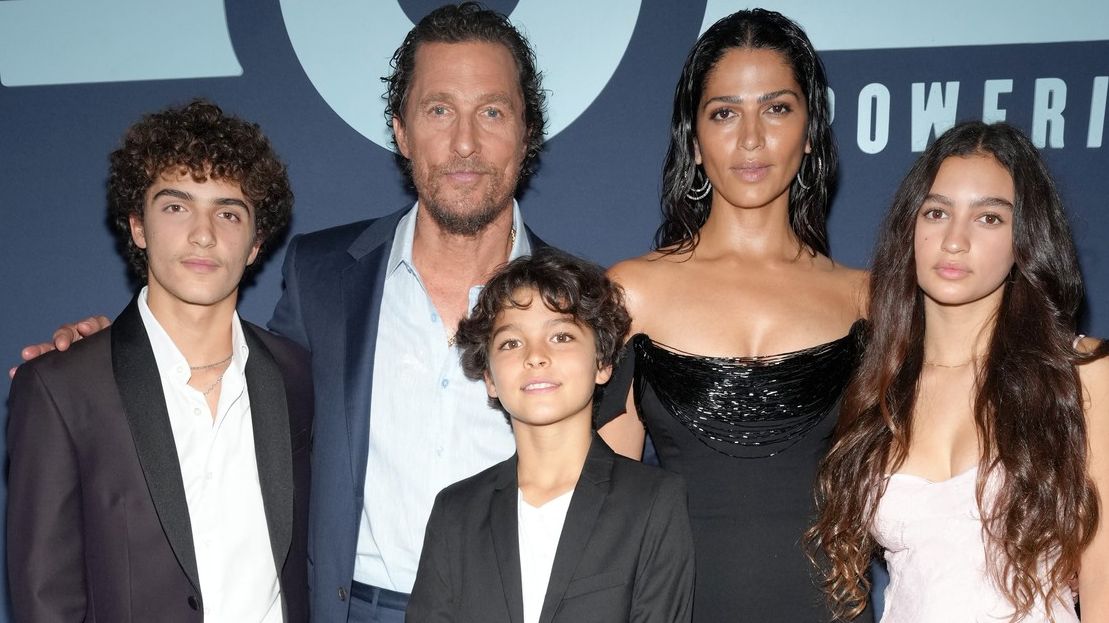 Unikátní pohled na rodinku Matthewa McConaugheyho: Tady zvítězily geny jeho manželky na celé čáře!